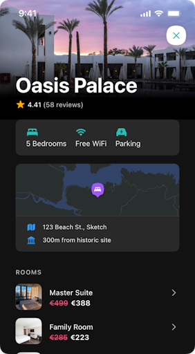 Hotel Booking App demo