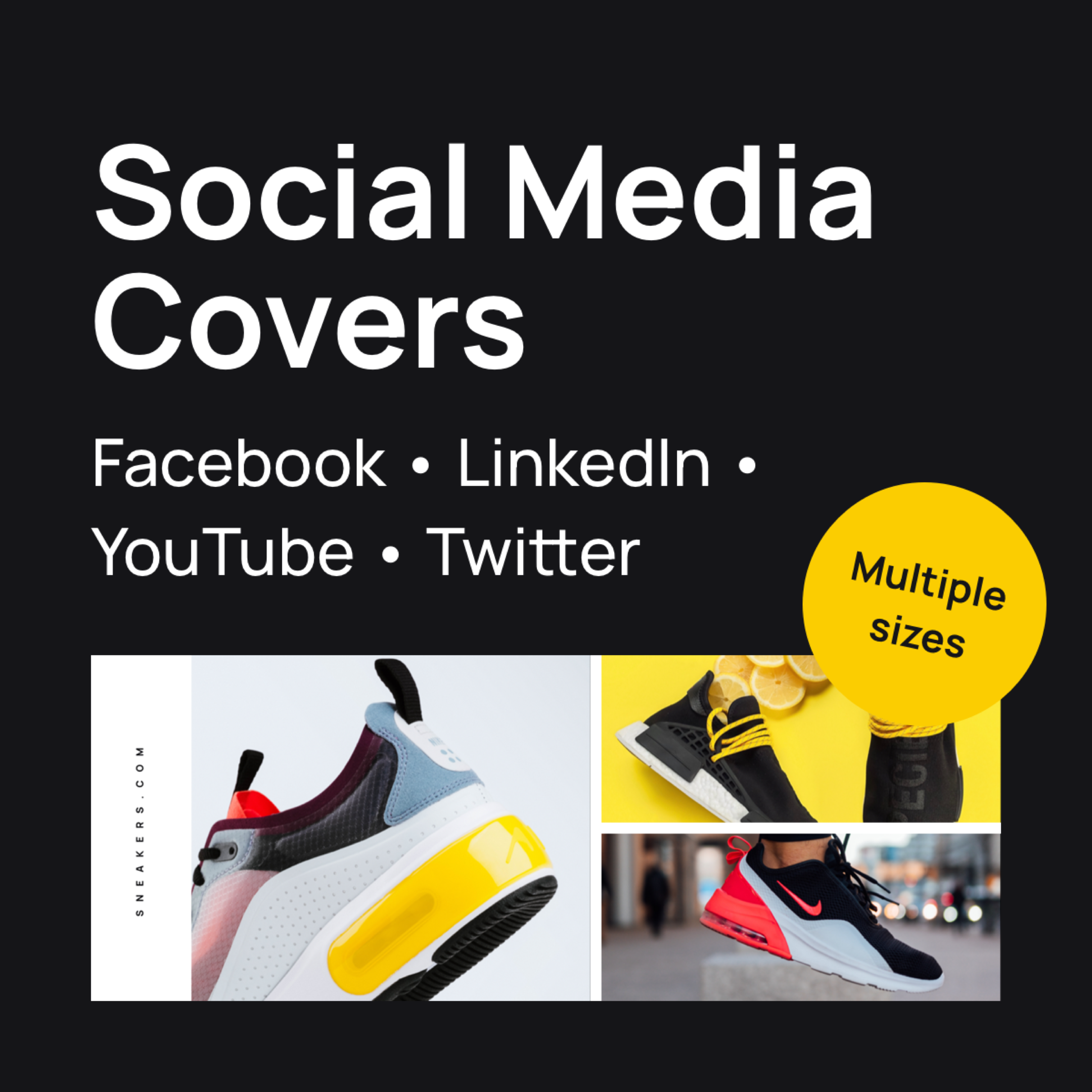 Sneakers Photo Feature Social Media Cover